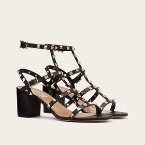 Valentino Rockstud Caged Sandals 60mm